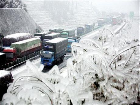 “超级寒潮”速冻中东部 南方7省市将有大到暴雪