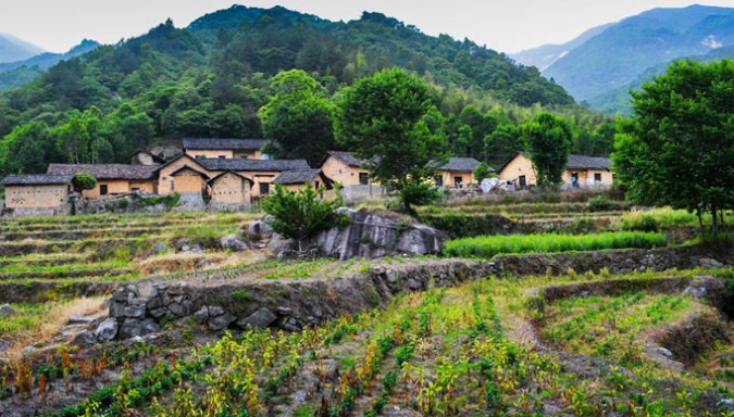 用风景敲开致富门